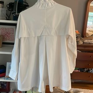 Athleta windbreaker. White. Medium. Worn once. Generous fit. Not water proof.